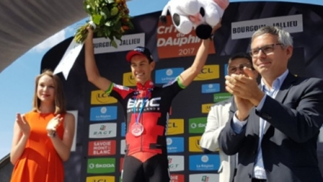 Richie Porte sul podio al Delfinato