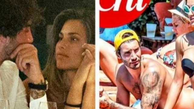 #StefanoDeMartino viene immortalato a Capri, in compagnia di due VIP.