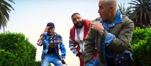 A still from the "I'm The One" video (youtube)