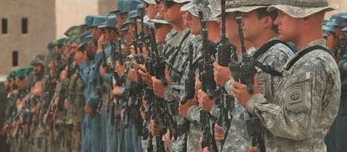 Ghazni, Afghanistan&mdash; Soldiers from the 4th Brigade Combat Team of the 82nd Airborne Division/ US Army cc wikimedia