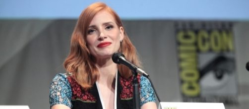 Jessica Chastain speaking at the 2015 San Diego Comic Con International - Gage Skidmore via Flickr