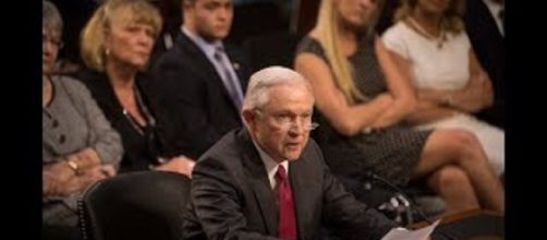 Senators were frustrated at Sessions' stonewalling. Photo via NBC News, YouTube.