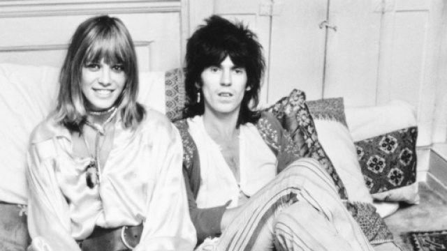 Anita Pallenberg e Keith Richards dei Rolling Stones