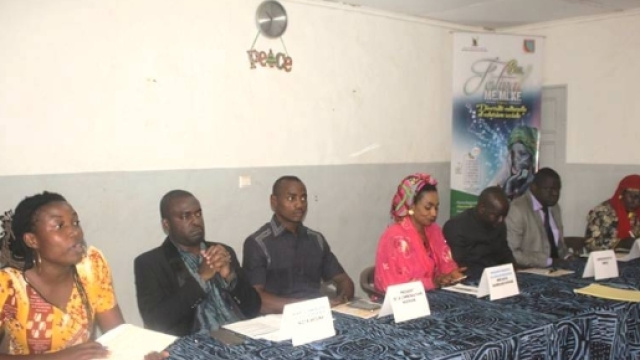 Le Panel du Festival ME-MI-KE lors du point de presse &agrave; Yaound&eacute;