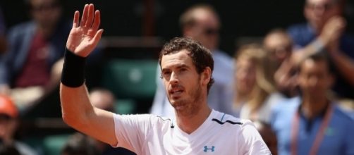 Andy Murray post-match. Photo by Twitter/@BritishTennis