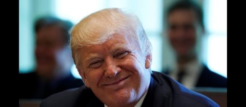 Officials praised Trump in their first cabinet meeting. Photo via Euronews, YouTube.