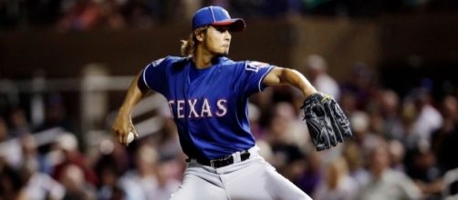 Rangers pitcher Yu Darvish-Blogger