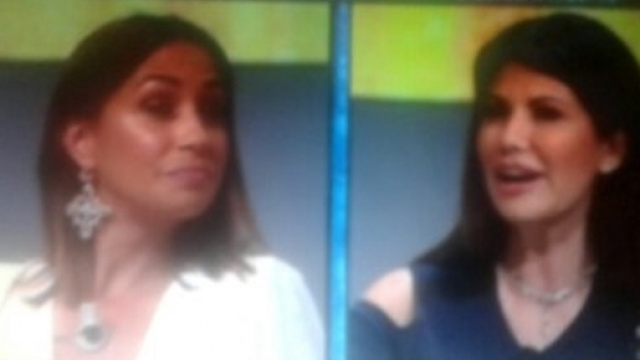 Alta tensione tra Malena la pugliese e Susanna Messaggio durante La Gabbia Open