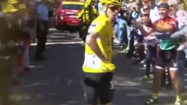 Chris Froome, la famosa corsa sul Ventoux al Tour de France dello scorso anno