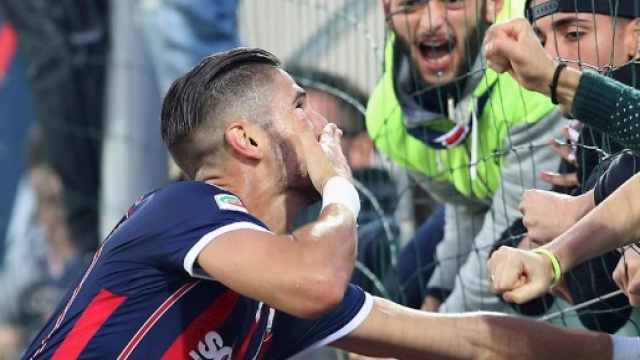 Diego Falcinelli, attaccante del Crotone.