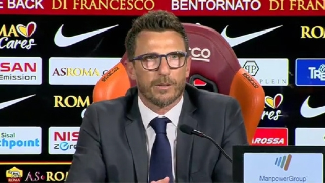 Eusebio Di Francesco, allenatore della Roma