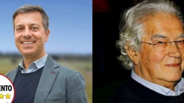 Fabrizio Baldassarre del Movimento 5 Stelle e Franco Nuzzi del centrodestra