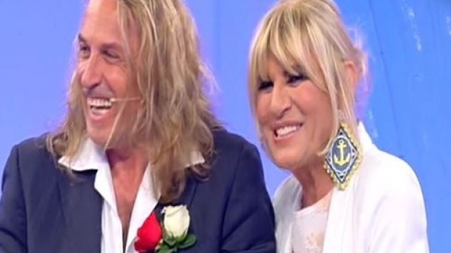 Uomini e Donne trono over: Marco Firpo e Gemma Galgani.