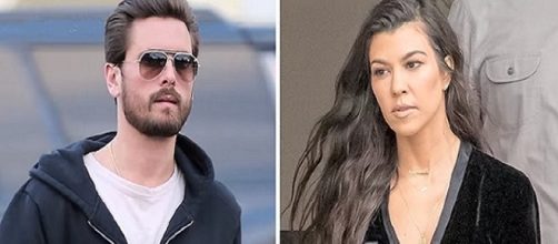 Kurtney Kardashian and Scott Disick / Photo via Hollywood Buzz , YouTube