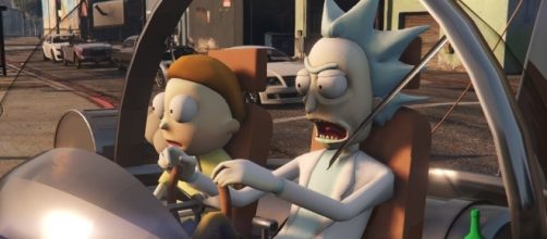 RICK AND MORTY Gets a Hilarious GRAND THEFT AUTO V Mod | Nerdist - nerdist.com