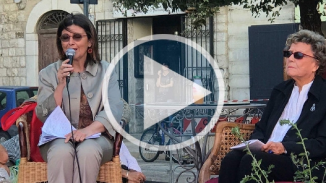 Dacia Maraini a Trani presenta il suo ultimo libro