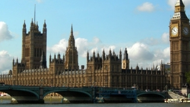 Il Palazzo di Westminster, sede del Parlamento del Regno Unito