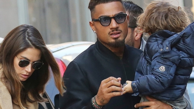 Melissa Satta dopo la festa, passeggiata con Kevin Boatteng e il ... - leggo.it