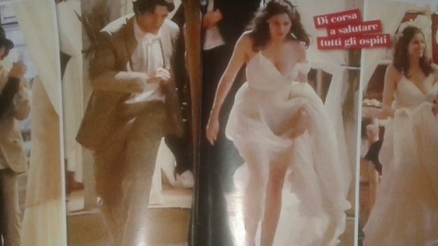 Scene da un matrimonio Laetitia Casta ha sposato Lousi Garrel in Corsica