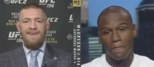 Conor McGregor and Floyd Mayweather Jr. will go at it in the boxing ring in Las Vegas this August. [Image via Fight Focus/YouTube]