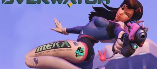 D.VA from Blizzards 'Overwatch' - YouTube Screengrab
