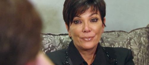 Kris Jenner from a screenshot from TV