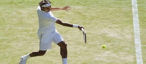 Roger Federer during 2009 Wimbledon/ Photo: Justin Smith via Flickr CC BY-SA 2.0