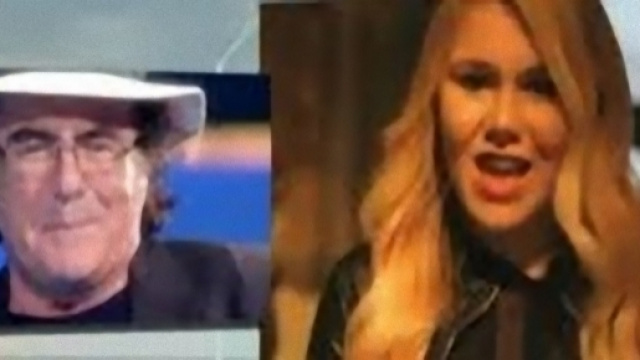 Al Bano al concerto di Justin Bieber con la figlia Jasmine.