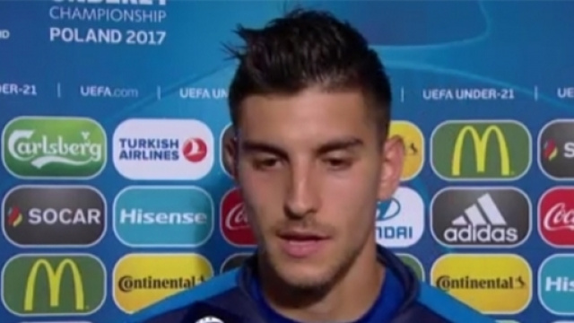 Lorenzo Pellegrini, centrocampista dell'Italia