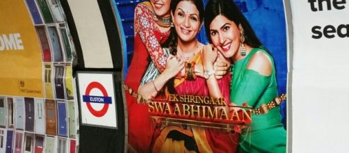 Colors advertisement in the London underground -- image own