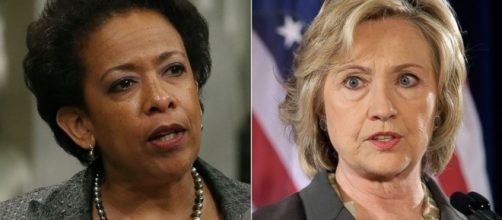 Former Attorney General Loretta Lynch, former Secretary of State Hillary Clinton. / Photo by yournewswire.com via Blasting News library