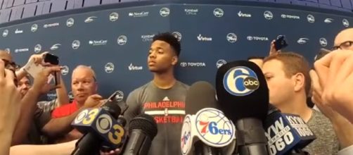 Markelle Fultz On 76ers Acquiring No.1 Pick/ AllThingsSports via Youtube
