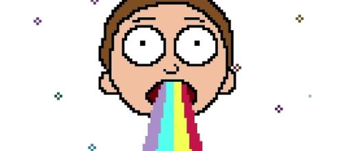 RICK AND MORTY - GOODBYE MOONMEN [PIXEL ART]" by xofebruary ... - redbubble.com