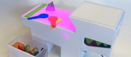 'Lightbox Terrier' was a finalist in 'The Toy Box' contest. / Photo via Melissa Rivera Torres, used with permission.