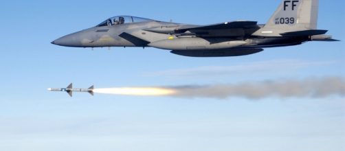 USAF F-15E SHOOTS DOWN HOSTILE DRONE IN SYRIA - Wikimedia Commons