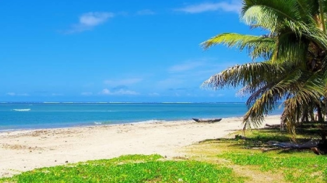 la plage de Foulpointe aux sables fins