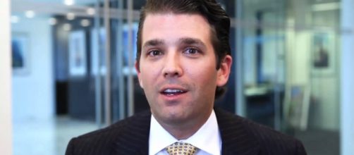 Donald Trump Jr. follows TV host Seth Rogen on Twitter. Photo via Bruce de Gouveia, YouTube.