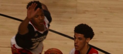 Fultz and Ball in their college days (Wikimedia)