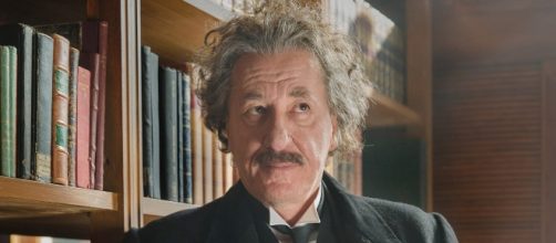 Geoffrey Rush is Albert Einstein in "Genius" season 1 ~ YouTube/National Geographic
