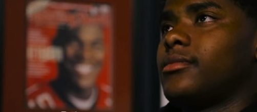 Keyshawn Johnson Jr needs to mature before returning to Nebraska says dad [Image via BleacherReport/YouTube screencap]