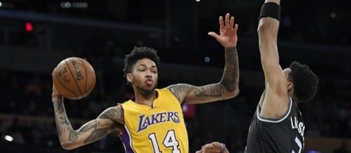 Los Angeles Lakers small forward Brandon Ingram. Photo by Twitter/@SpectrumSN