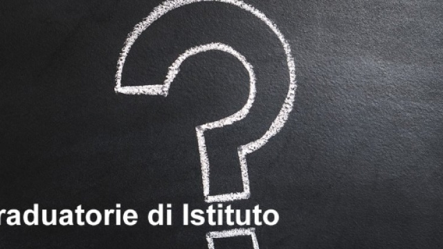 Graduatorie di istituto, il 24 scadono le istanze, ecco le info