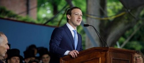 Facebook's AI will monitor messages posted by extremist groups, crimes and racism. [Image via Facebook/Mark Zuckerberg]