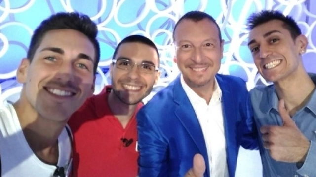 I Tre di Denari e Amadeus a "Reazione a Catena"