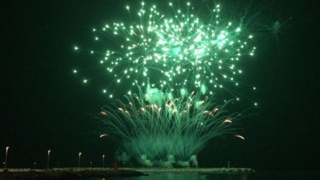 Festival dell'arte pirotecnica a Trani