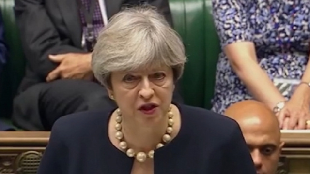 La premier britannica Theresa May