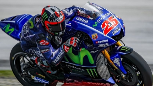 Maverick Vinales &egrave; stato il pi&ugrave; veloce oggi nelle prove libere della Moto Gp ad Assen (foto Yamaha)