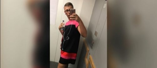 Joey Barge in a dress. [Image via YouTube/What's Trending]