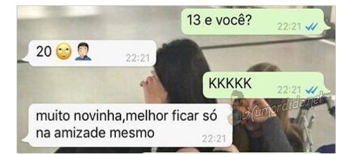 Veja o fora que essa menina de 12 anos deu nesse rapaz