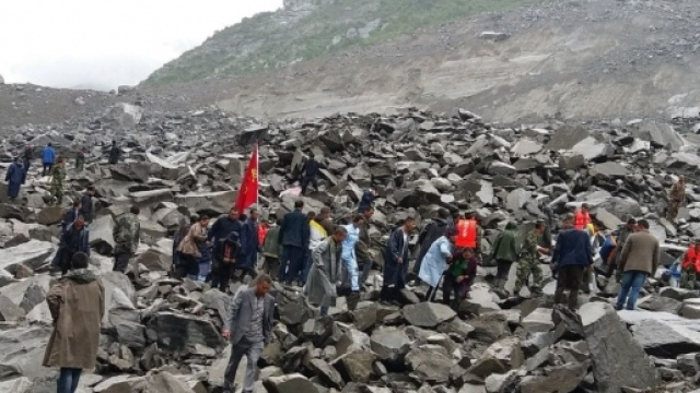 Chine. 141 disparus dans un &eacute;norme glissement de terrain - Monde ... - letelegramme.fr